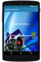Tropical music poster