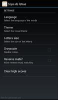 Sopa de Letras Español capture d'écran 1