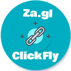 za.gl & clickFly (Earn Money shortener link's) ikon