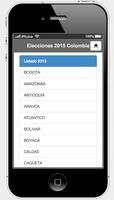 Elecciones Colombia 2015 スクリーンショット 2