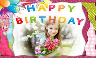 Birthday Photo Frames-poster