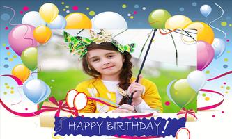 Birthday Photo Frames تصوير الشاشة 3