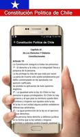 Constitucion Politica de Chile capture d'écran 1