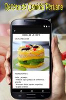 Recetas de Comida Peruana Plakat