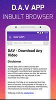 DAV - Download Any Video Played स्क्रीनशॉट 3