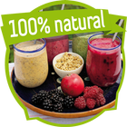 Recetas de smoothies, batidos naturales saludables आइकन