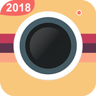 Sweet Camera, Face Filter, Selfie Editor, collage icône