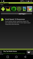Droid Speak Plugin - New voice responses الملصق