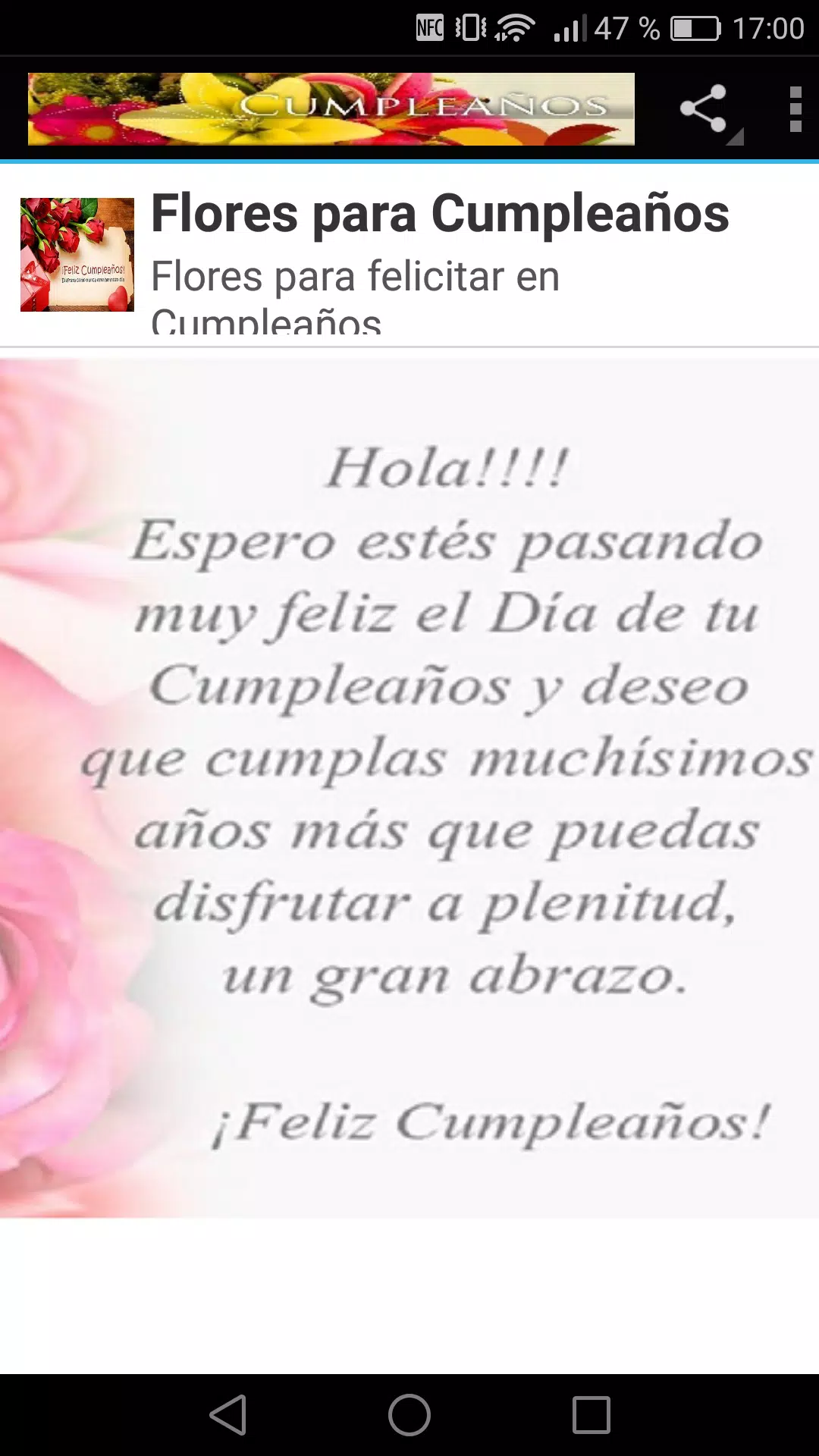 Descarga de APK de Flores para Cumpleaños para Android Descarga de APK de Flores para Cumpleaños para Android