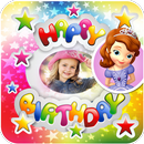 Princess Birthday Party Cards aplikacja