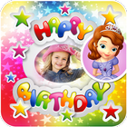 Princess Birthday Party Cards Zeichen