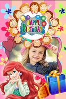 Princess Birthday Party Cards capture d'écran 3