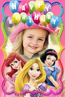 Princess Birthday Party Cards poster