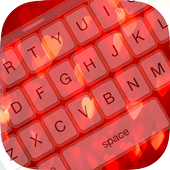 Amor teclado Tema 2016 ícone