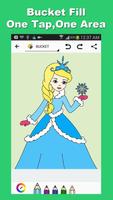 Princess Girls Coloring Game 截圖 1
