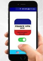 France VPN Free - Fast VPN connection poster