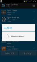 Apps Back Up Tool Affiche