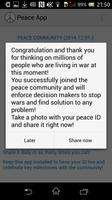 Peace App ảnh chụp màn hình 1