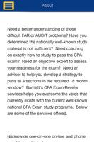 CPA Exam Review capture d'écran 1