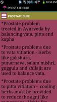 PROSTATE CURE & AYURVEDA Plakat