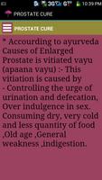 PROSTATE CURE & AYURVEDA Screenshot 1