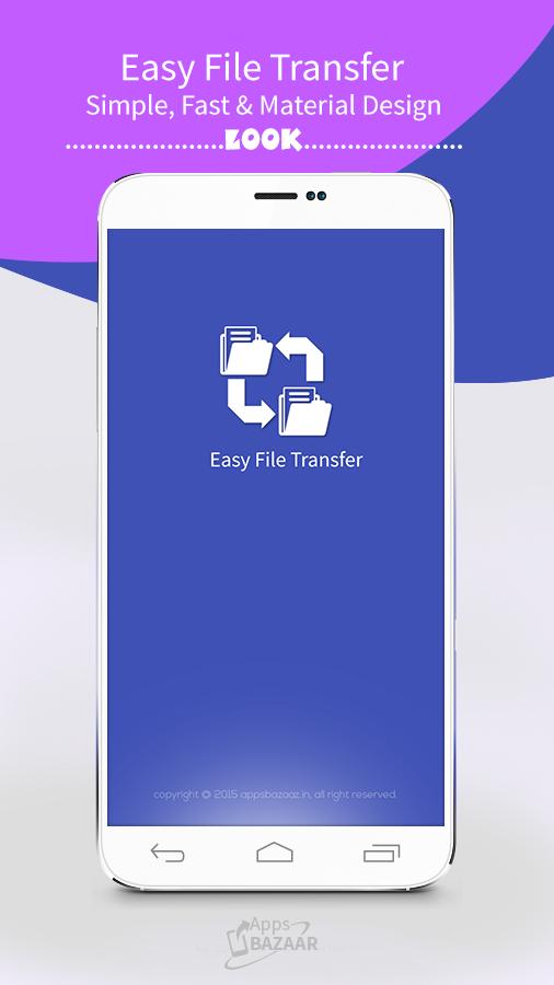 Easy transfer. Simple file transfer APK. Easy.