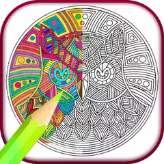 Mandala Adults Coloring Book APK download