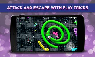 Crawl Worms: Jeux gratuits de serpents capture d'écran 2