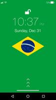 Brasil Pin Lock Screen スクリーンショット 3