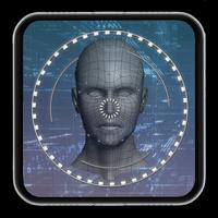 Face Scanner Lock Screen Prank Affiche