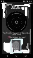 Face Scanner Lock Screen Prank capture d'écran 1