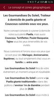 برنامه‌نما Les Gourmandises du Soleil عکس از صفحه