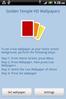 Golden temple Live Wallpapers الملصق