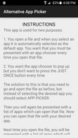 Alternative App Picker โปสเตอร์