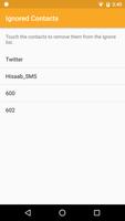 Favourite Contacts - SMS based imagem de tela 3