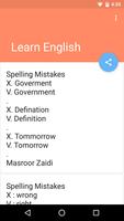 Learn English Poster