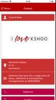 I Love K'shoo Plakat