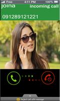 Fake Call Girlfriend Prank screenshot 2