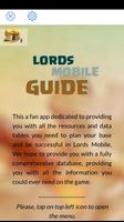 Guide for Lords Mobile ポスター
