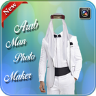 Arab Man Photo Maker icono