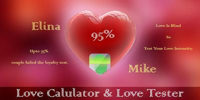 Love Calculator & Tester ポスター