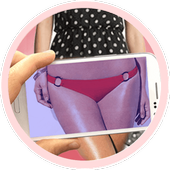 Girl Cloth Scanner Prank icon