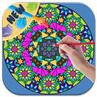 Mandala Coloring Book icône