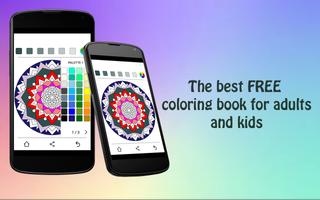 Mandala Coloring Book 海报