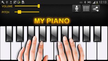 Musical Piano Simulator Affiche