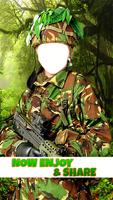 برنامه‌نما Army Commando HD Photo Suit Changer & Editor عکس از صفحه