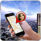 mobilny Numer Lokalizacja GPS ikona