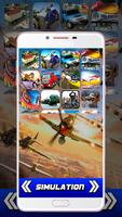 Games Store : Top Simulation Games, Action Racing capture d'écran 2