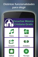 Escuchar Música Cristiana App Affiche