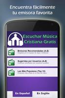 Escuchar Música Cristiana App capture d'écran 2